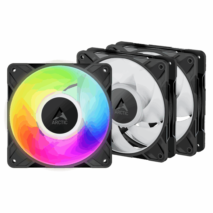 P12_Pro_ARGB 3 pack Arctic Fan P12 Pro A-RGB - 3 Pack - Image 1