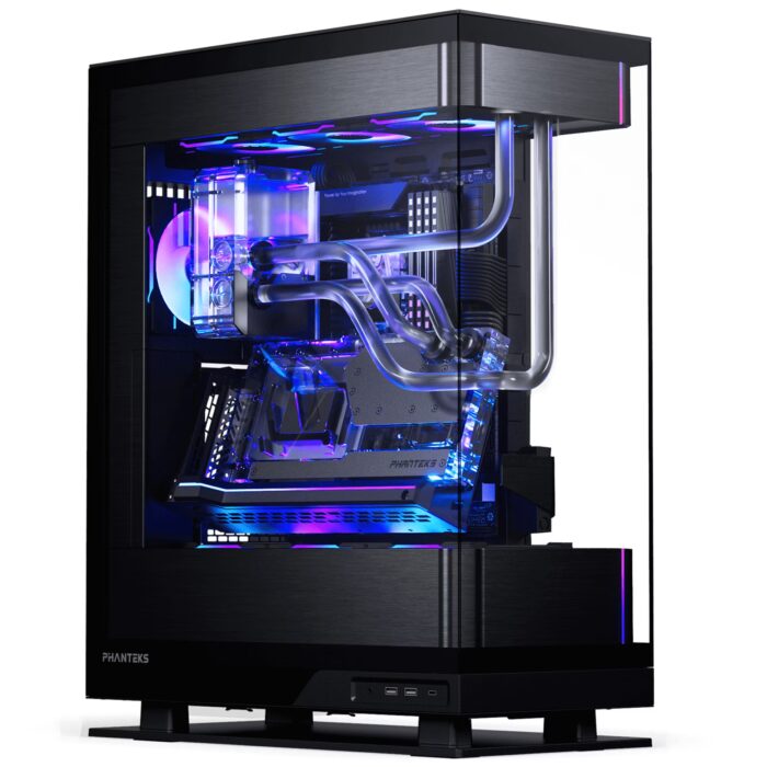 Phanteks Evolv Series X2 Case Tempered Glass Windows DRGB Brushed Black - Image 2