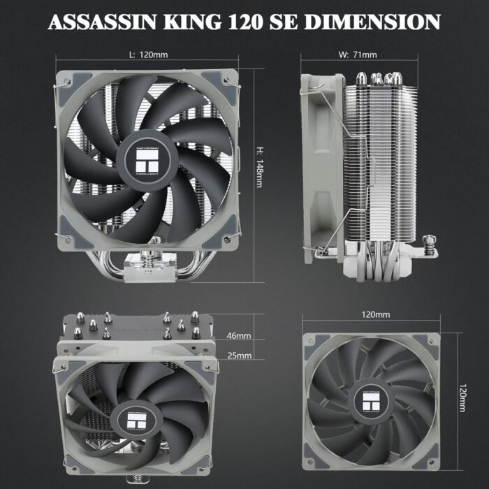 Thermalright Assassin King120 SE CPU Air Cooler - Image 5