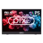 piXL PM156C 15.6 Inch Full HD 60Hz IPS Portable Monitor with USB-C, Mini HDMI - Image 2