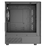 Cit F3M Black Micro-ATX Mesh PC Gaming Case with 3 x 120mm ARGB Fans Included - Image 6