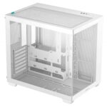 DeepCool CG530 Dual-Chamber Computer Case, Tempered Glass Panels, White - Image 2
