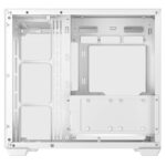 DeepCool CG530 Dual-Chamber Computer Case, Tempered Glass Panels, White - Image 6