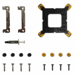 GameMax Ice force White CPU Cooler With 120mm PWM ARGB Infinity Fan 4 Heat Pipes TDP 200W - Image 6