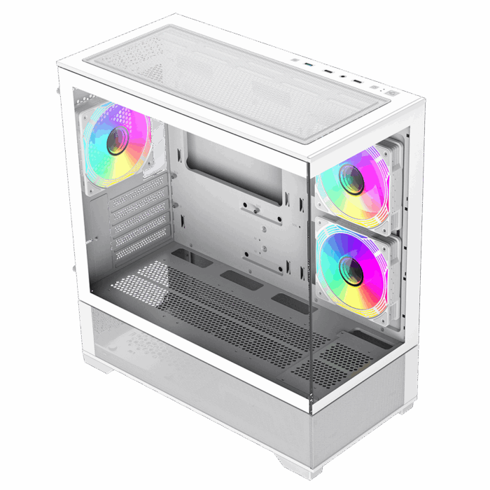 GameMax Vista Mini White Case - Image 3