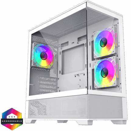 GameMax Vista Mini White Case