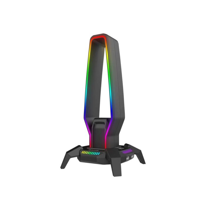 Marvo Scorpion HZ-10 Kobe 30 Marvo Scorpion HZ-10 Kobe 30 USB RGB Gaming Headset Stand and Hub - Image 1