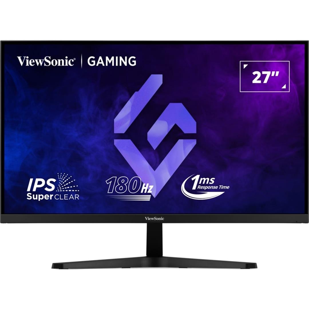 Viewsonic VX27G1-HD 27 Viewsonic VX27G1-HD 27 Inch IPS Gaming Monitor, Full HD, 180Hz, G-sync, 2xHDMI, DisplayPort, 1ms, VESA - Image 1