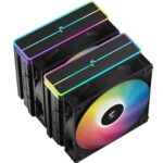 DeepCool AG620 BK aRGB V2 Dual-Tower cooler - Image 3