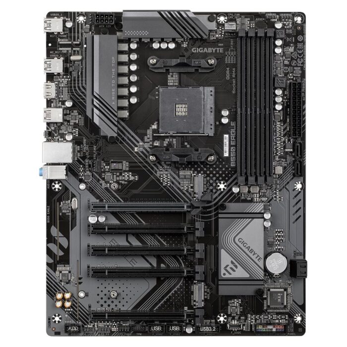 Gigabyte B550 EAGLE AMD AM4 Socket Motherboard, ATX, 4x DDR4 Slots, 2x M.2 - Image 2