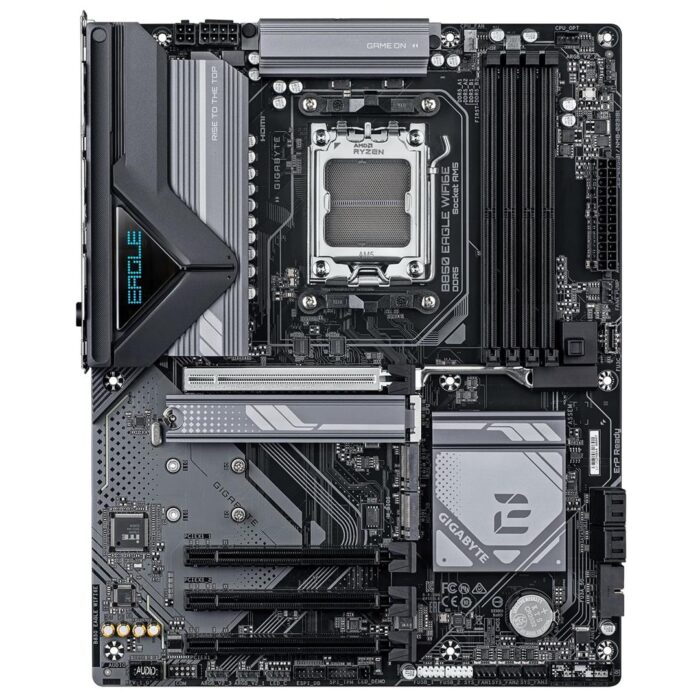 Gigabyte B850 EAGLE WIFI6E AMD AM5 Socket Motherboard, ATX, 4x DDR5 Slots, Wi-Fi 6E - Image 2