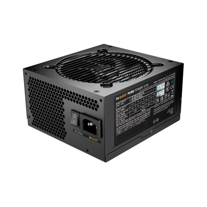 be quiet! PURE POWER 13 M 850W 80Plus Gold Modular ATX3.1 and PCIe 5.1 compatible - Image 3