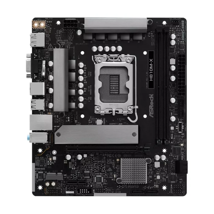 ASRock H810M-X LGA1850 Socket - Image 2