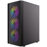 Antec AX26 RGB Elite Mid-Tower, 4 x 120mm Fixed-RGB Fans - Image 5