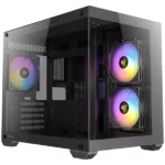 Antec CX600M ARGB Mini Tower Case, 270 Full-View Tempered Glass