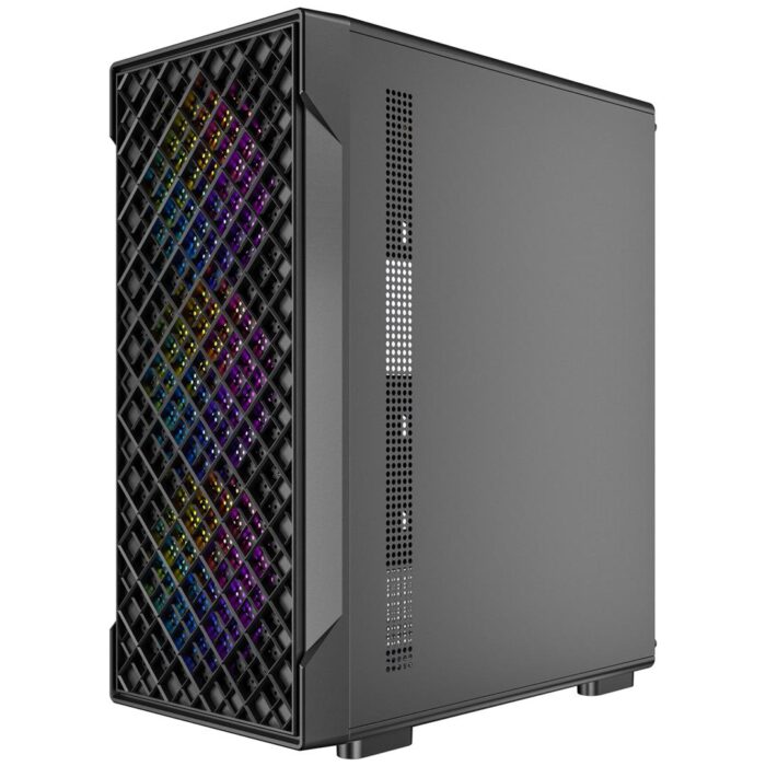 Antec VX320 ARGB Mid-Tower Case, 4 x 120mm ARGB Fans - Image 4