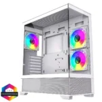 GameMax Vista AW White ATX Case