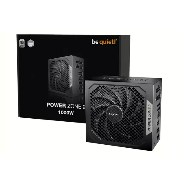 be quiet! Power Zone 2 1000W 1 be quiet! Power Zone 2 1000W 80PLUS Platinum Modular PSU - Image 1